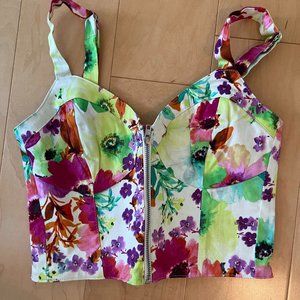 Floral Bustier XS